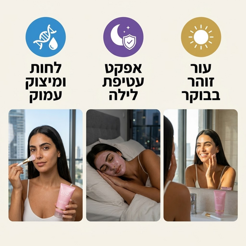 מסכת לילה קולגן קוריאנית YURI