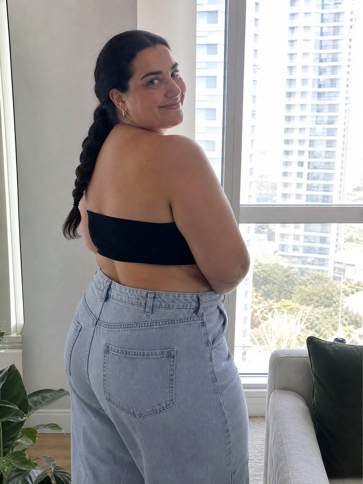 גב חלק בלי קרסים